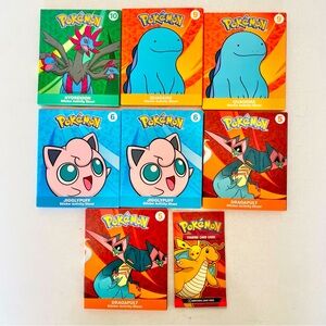 ❌SOLD❌NEW set of 8 Pokemon packs of cards McDonalds Happy Meal toys